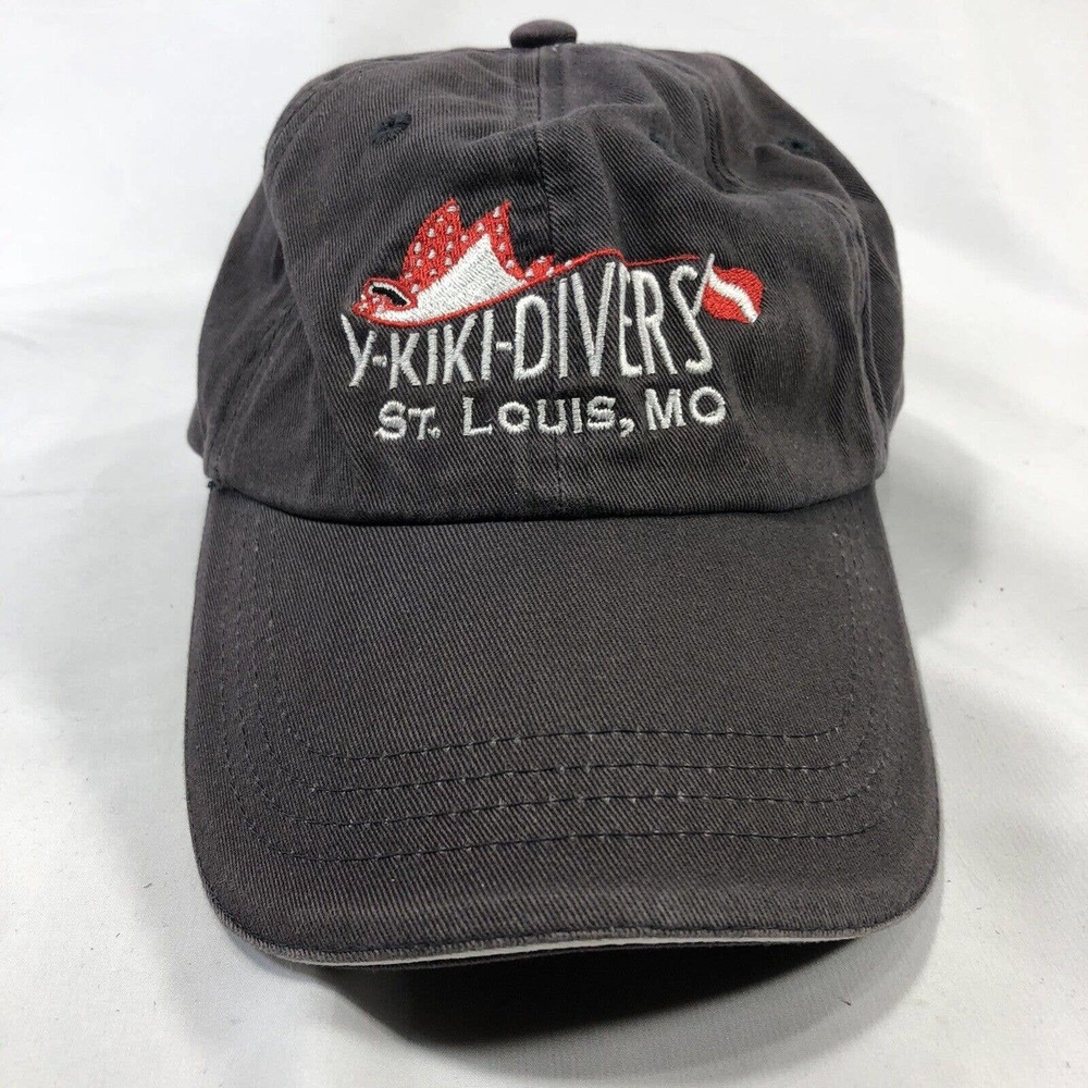 Y-Kiki-Divers St Louis Hat Cap Adjustable Diving Divers One Size Fits Most OSFM